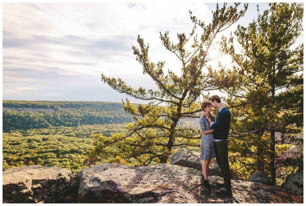 Devils Lake State Park Engagement Session Image
