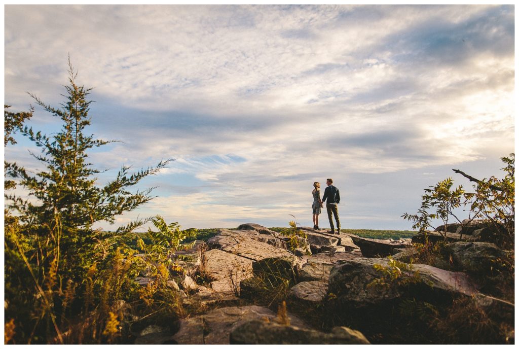 Devils Lake State Park Engagement Session Image