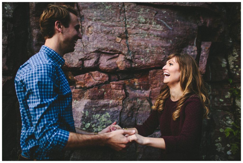 Devils Lake State Park Engagement Session Image