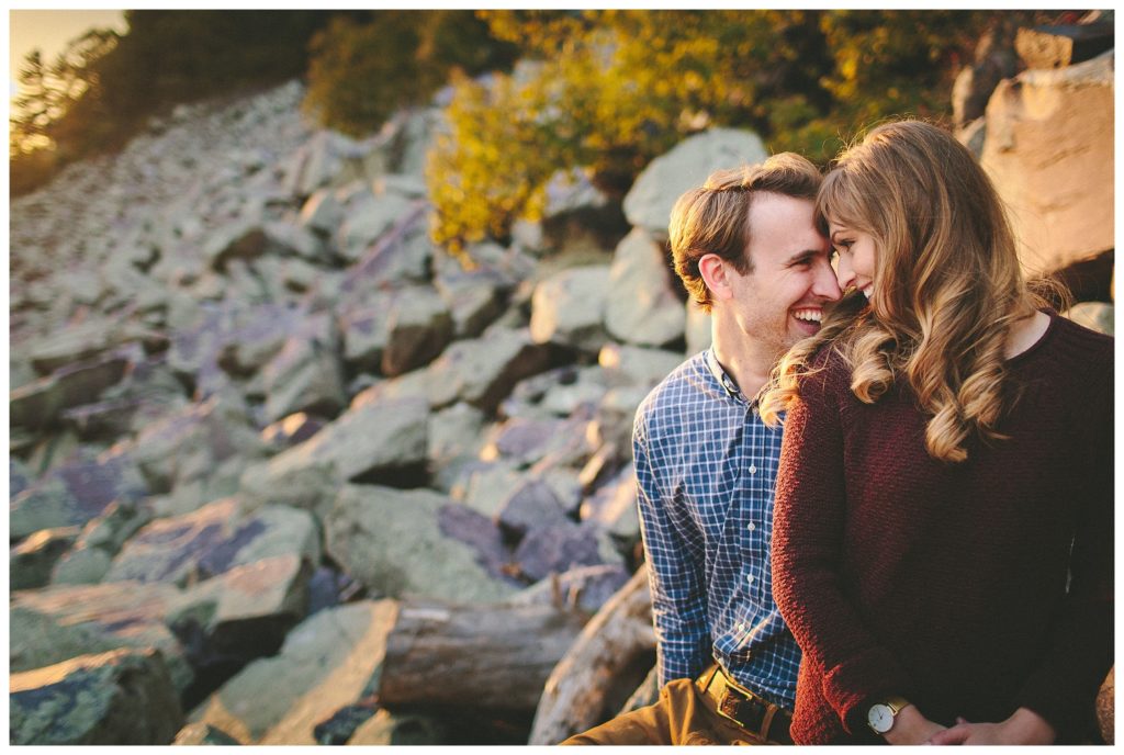Devils Lake State Park Engagement Session Image