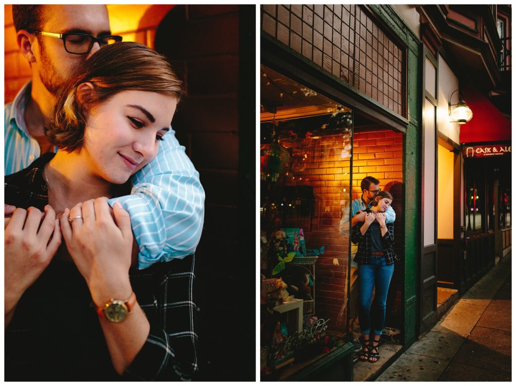 Downtown Madison Wisconsin Mini Engagement Session