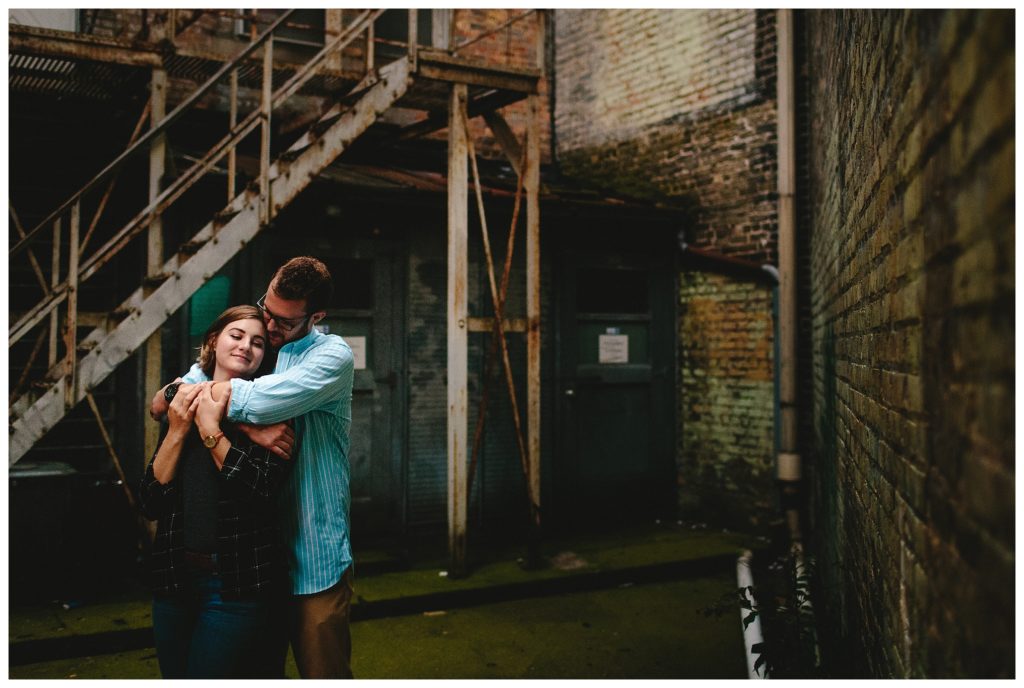 Downtown Madison Wisconsin Mini Engagement Session