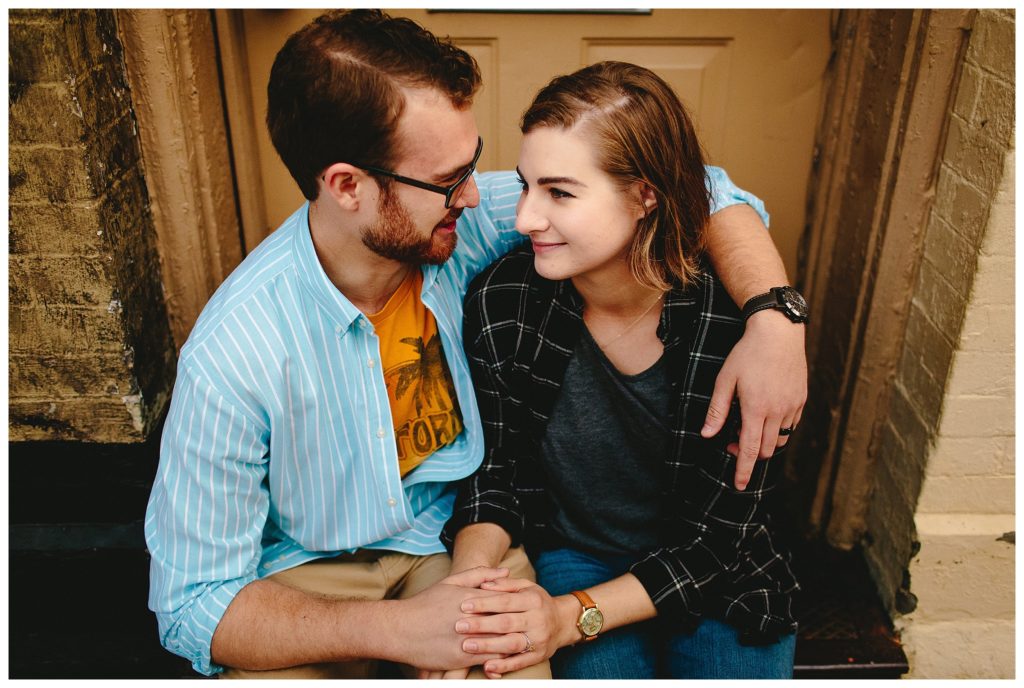 Downtown Madison Wisconsin Mini Engagement Session