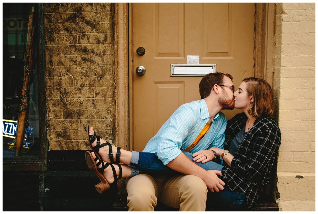 Downtown Madison Wisconsin Mini Engagement Session