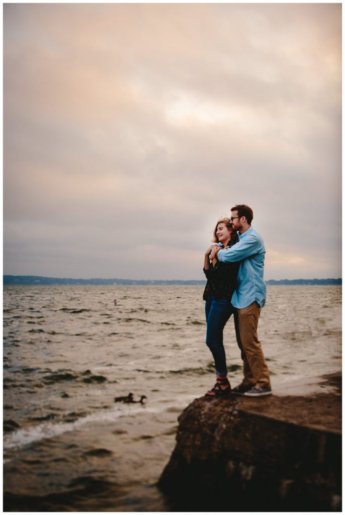 Downtown Madison Wisconsin Mini Engagement Session