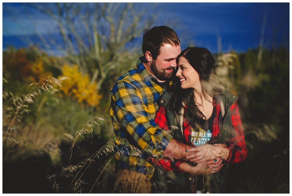 Hartford Wisconsin Loew Lake Engagement Session