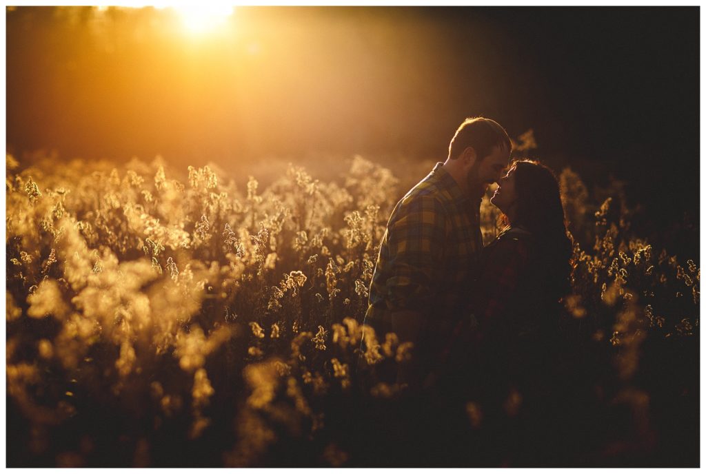 Hartford Wisconsin Loew Lake Engagement Session