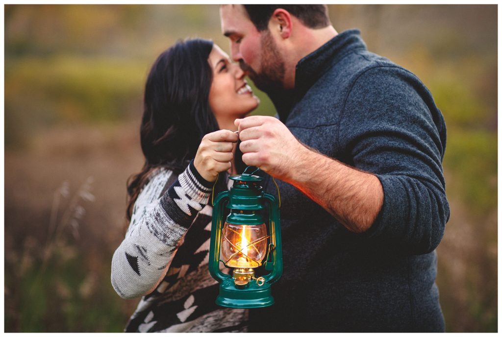 Hartford Wisconsin Loew Lake Engagement Session
