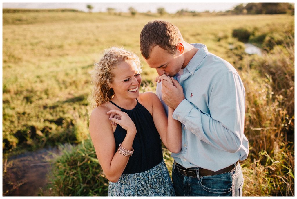 Janesville Wisconsin Fall Family Farm Rustic Engagement Session