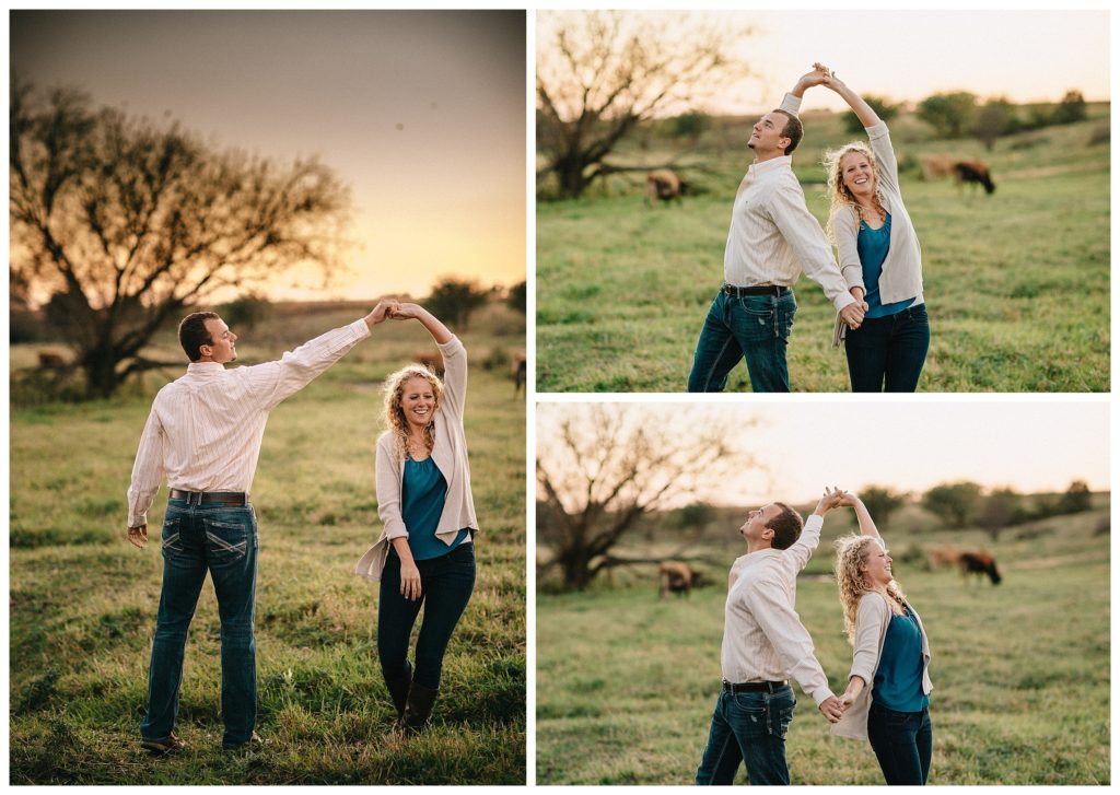 Janesville Wisconsin Fall Family Farm Rustic Engagement Session