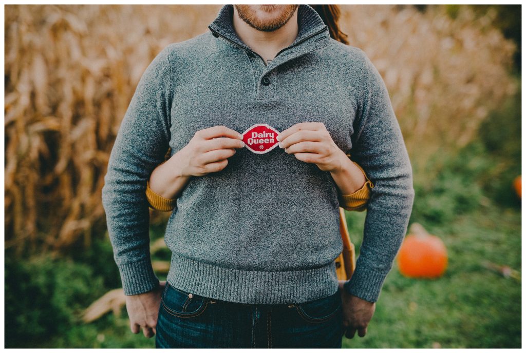 Madison Wisconsin Fall Engagement Session Jerry's Apple Sun Prairie Wisconsin