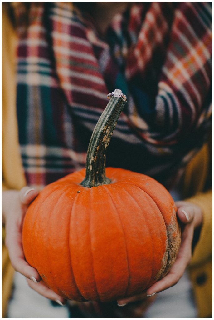Madison Wisconsin Fall Engagement Session Jerry's Apple Sun Prairie Wisconsin