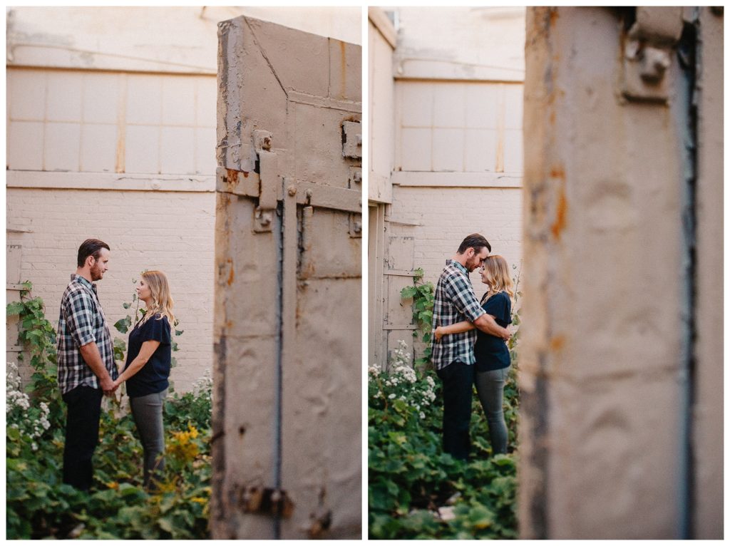 Rustic Downtown Madison Wisconsin Engagement
