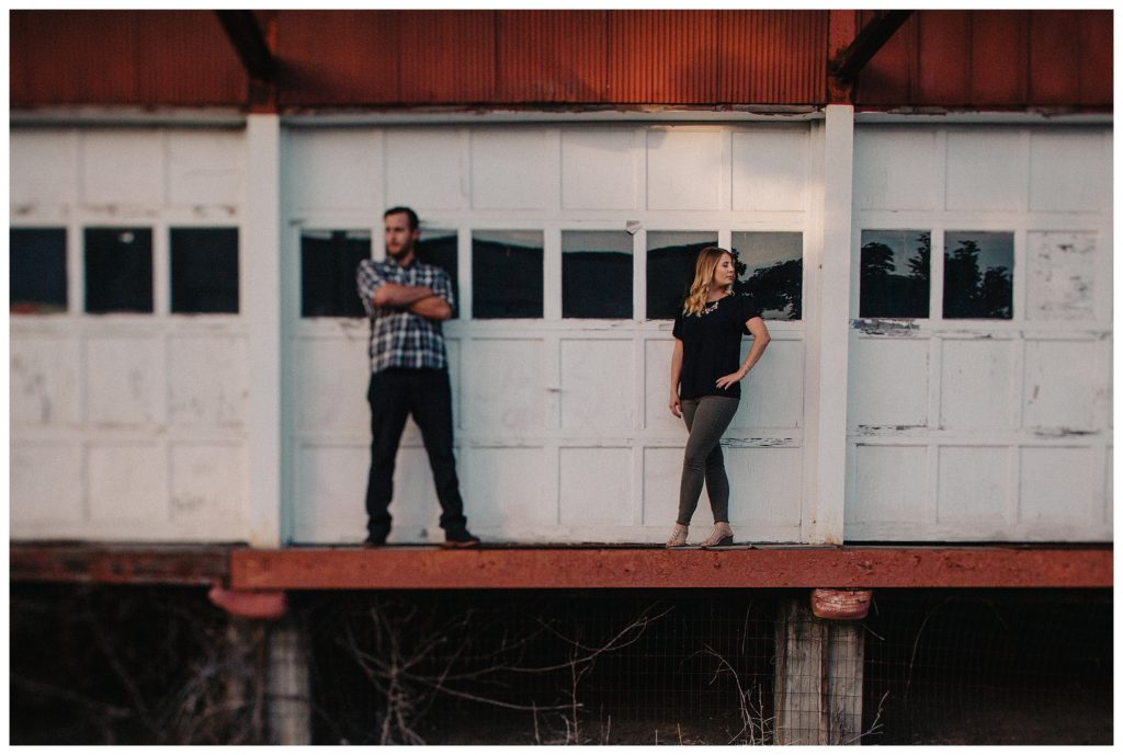 Rustic Downtown Madison Wisconsin Engagement