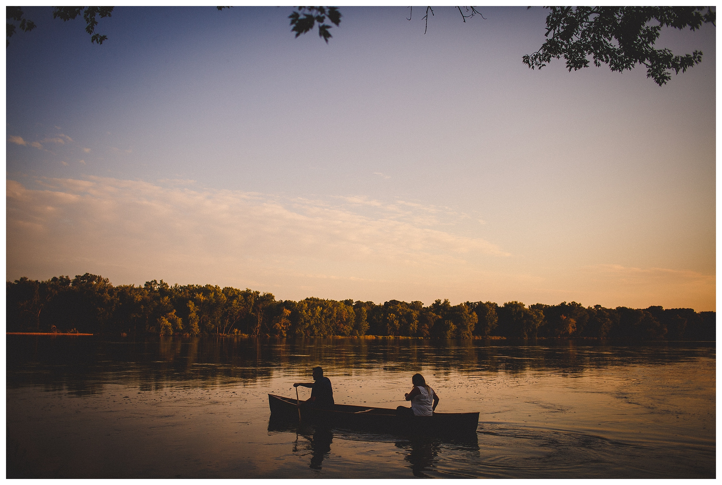 Wisconsin River Sand Bar Spring Green Wisconsin Engagement