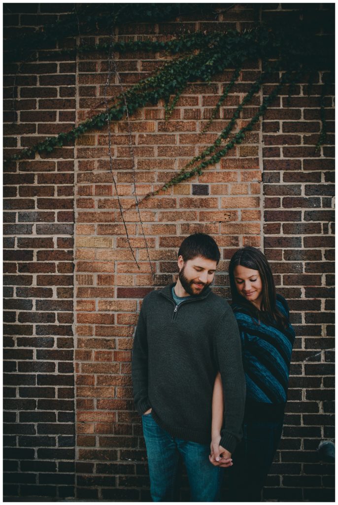 Downtown Madison Wisconsin Sunset Engagement
