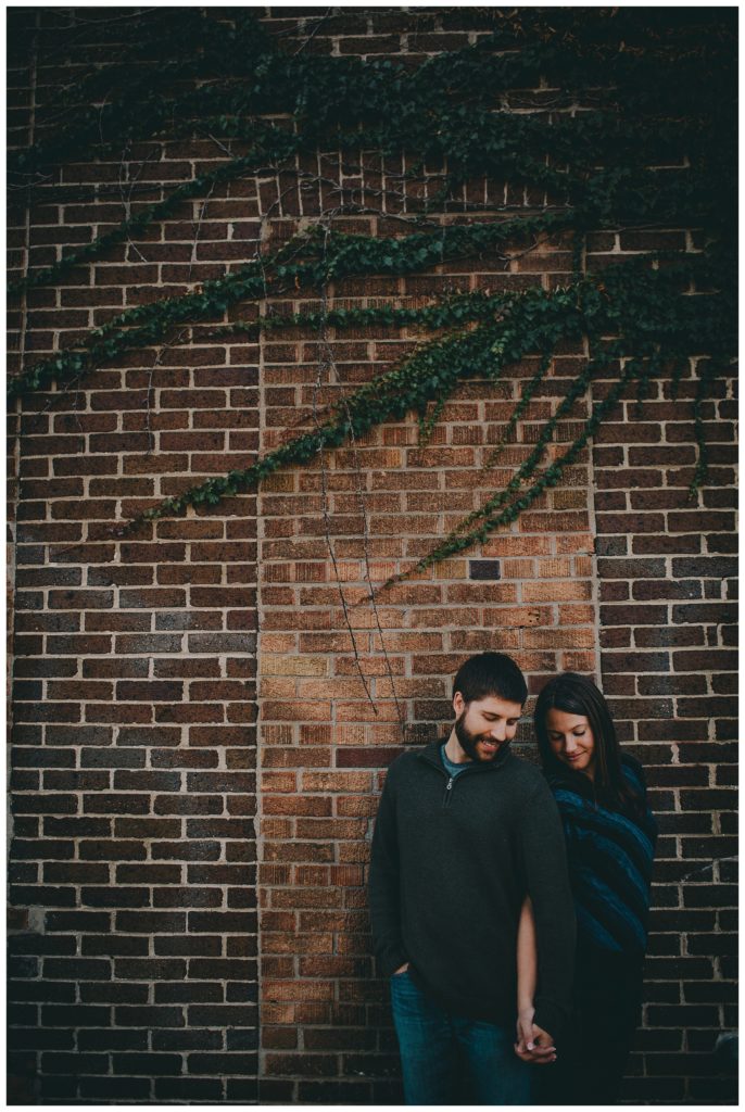 Downtown Madison Wisconsin Sunset Engagement