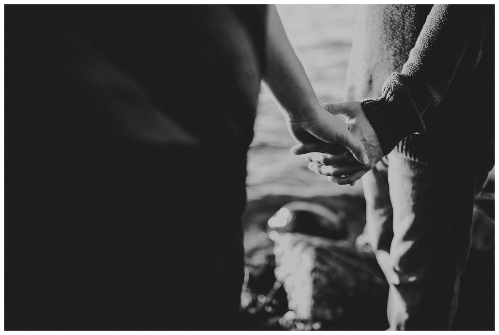 Downtown Madison Wisconsin Sunset Engagement