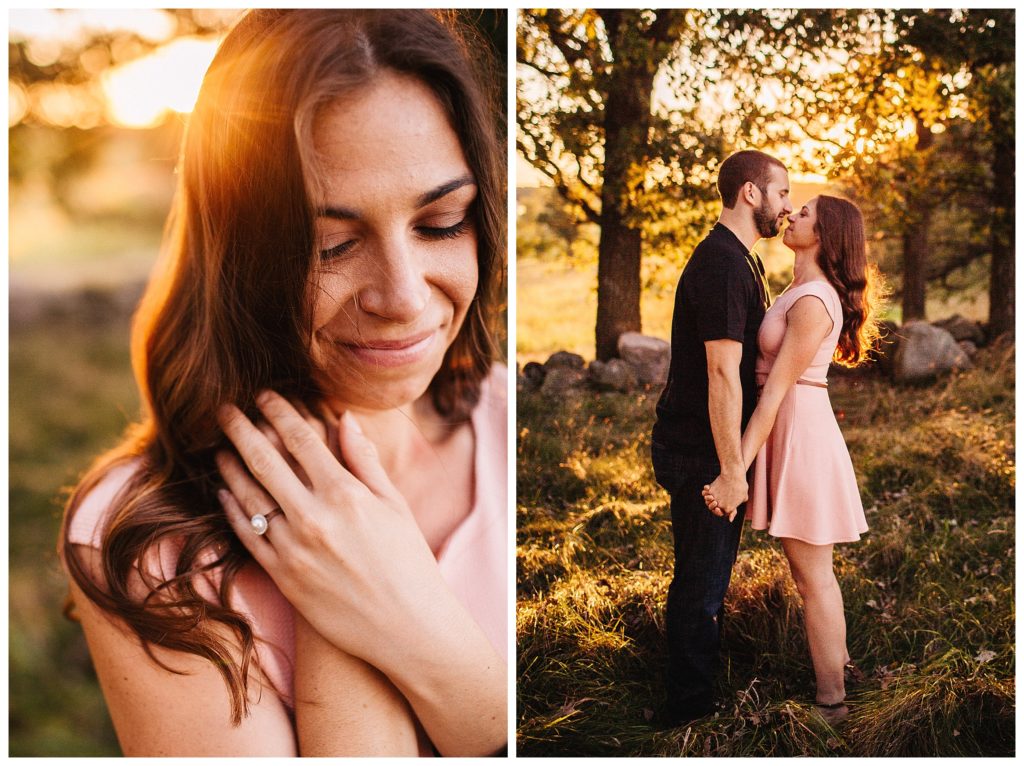 Pope Farms Sunset Engagement
