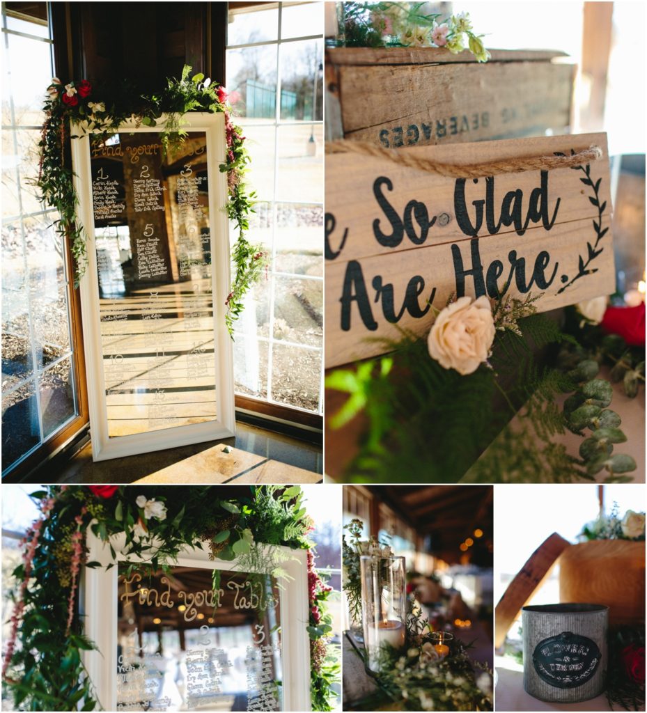 Wedding Details at the pavilions at orchard ridge