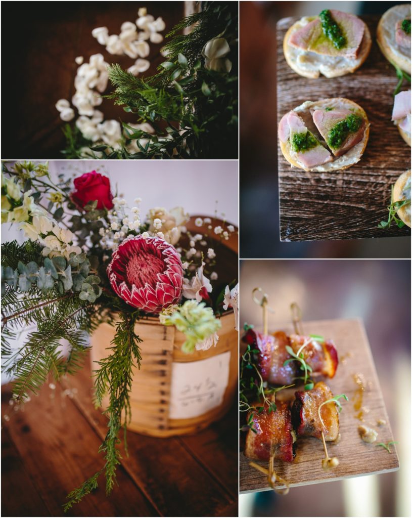 Winter Wedding at the pavilions at orchard ridge