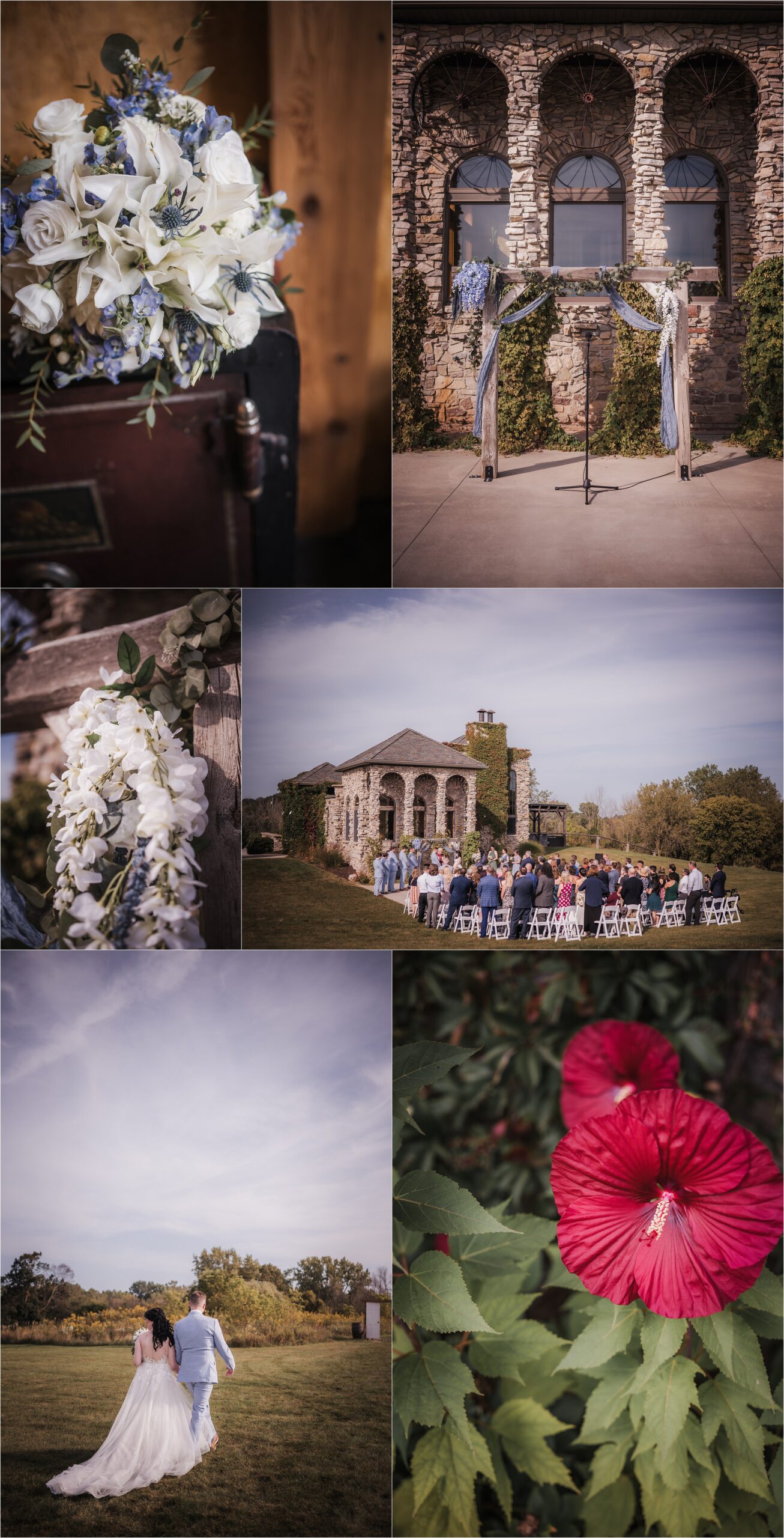 castle vineyard wedding