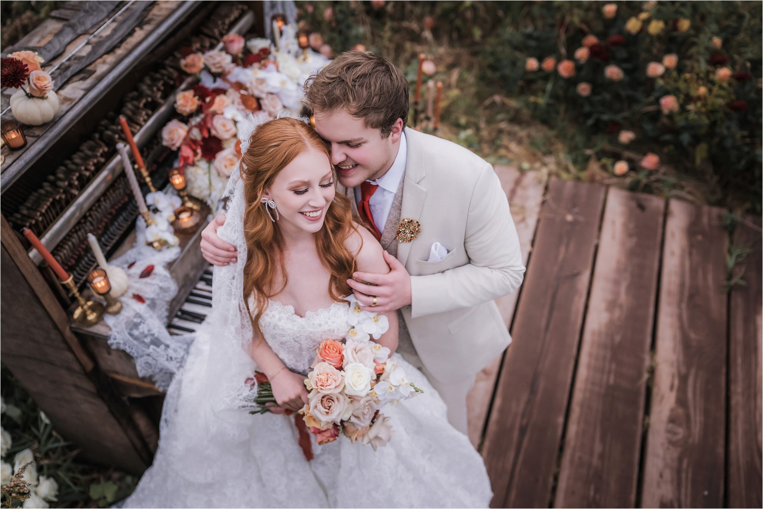 Fall wedding inspiration photographed at Guilded Grey Events in Madison Wisconsin