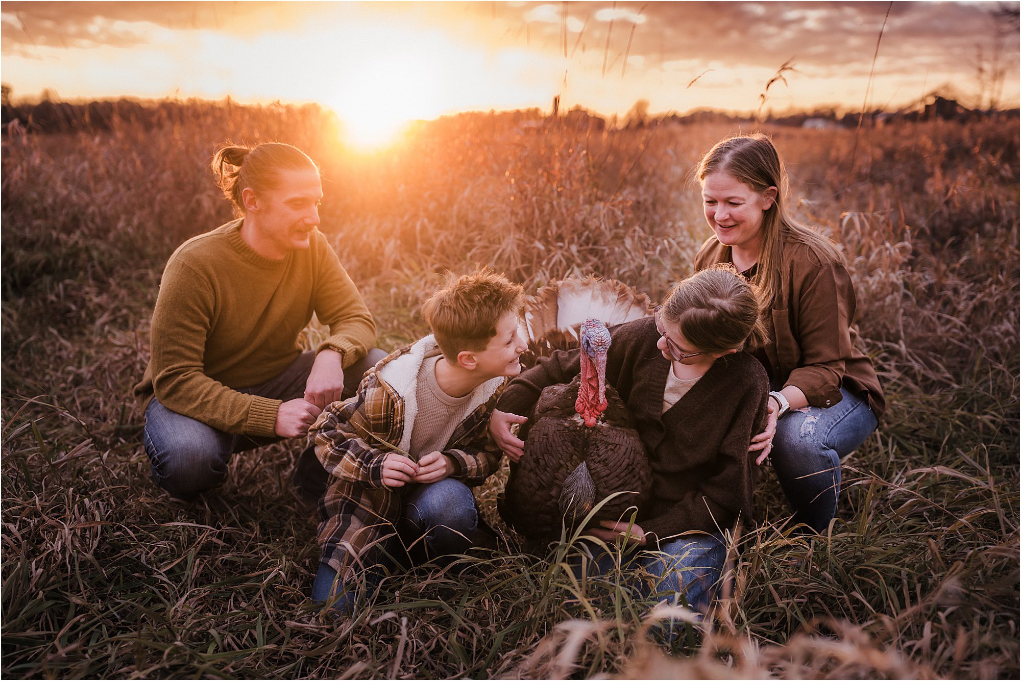 family mini session Madison Wisconsin sunset