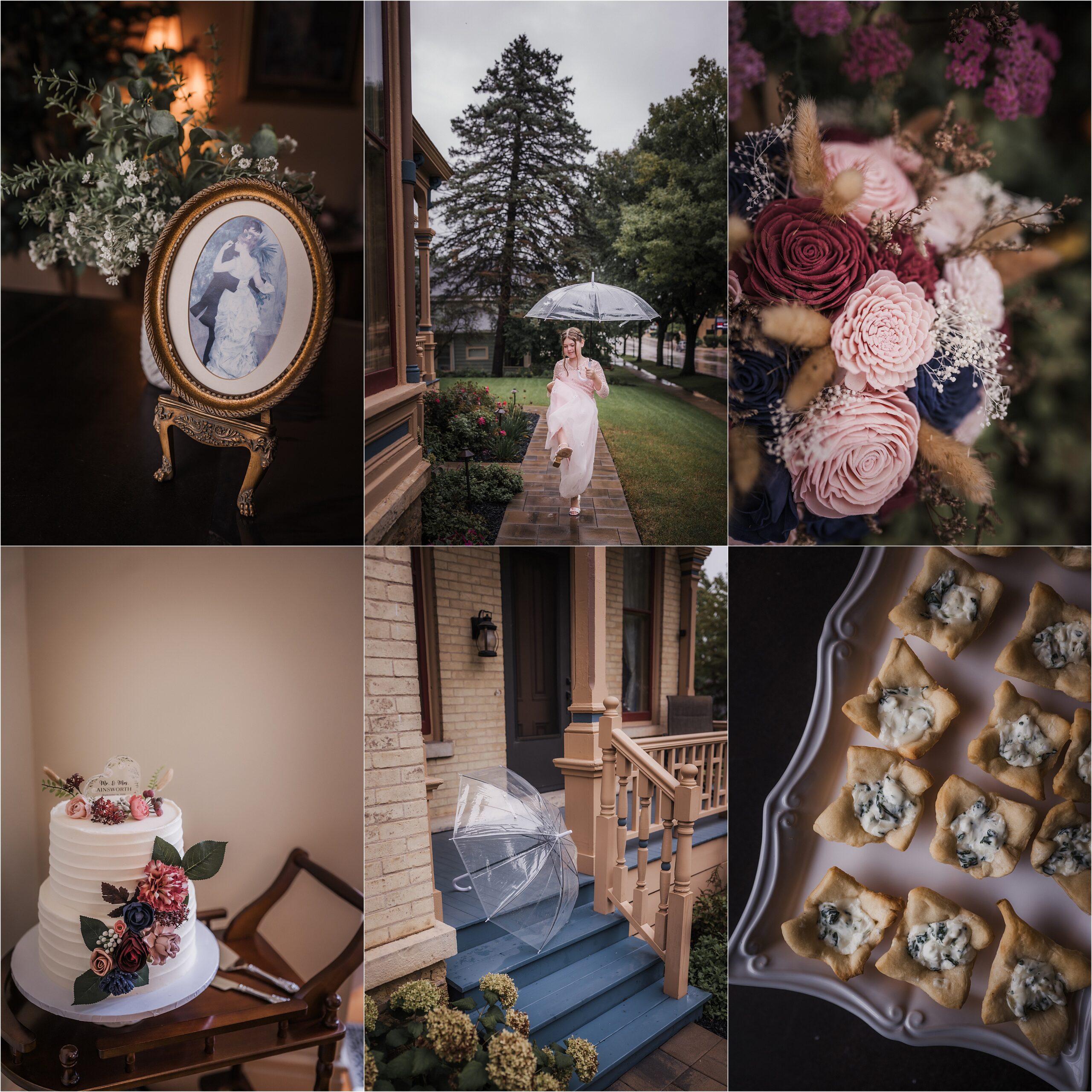 Hamilton House in Whitewater, WI, photographed by wedding photographer Bobbi Petersen